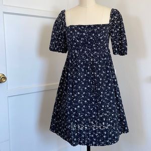 Maeve size 2 floral navy dress